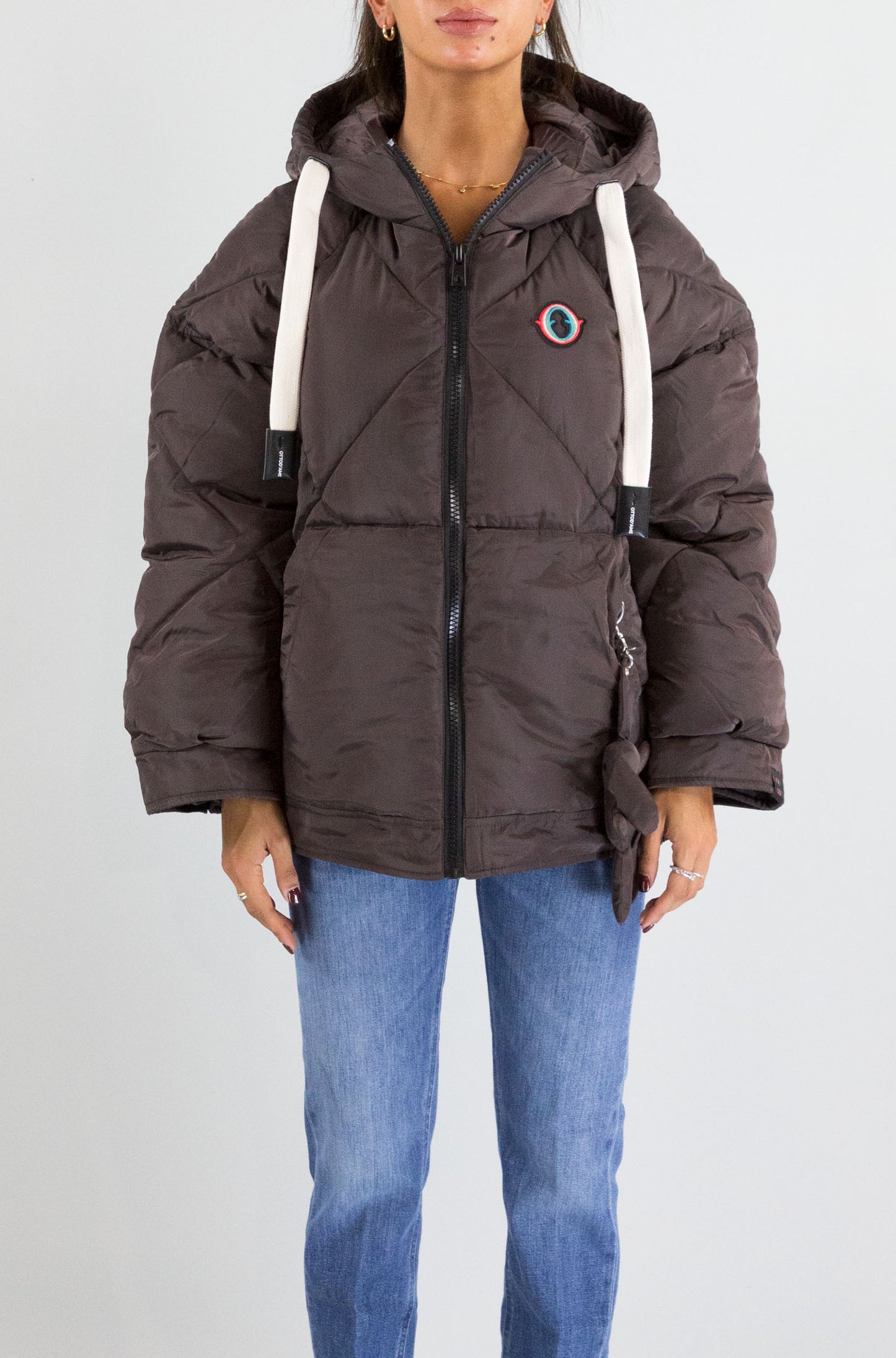 Giubbotto Ottod’Ame Brown da Donna og6135