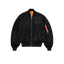 Giubbotto Alpha Industries Black da Uomo 100101 ma 1 heritage