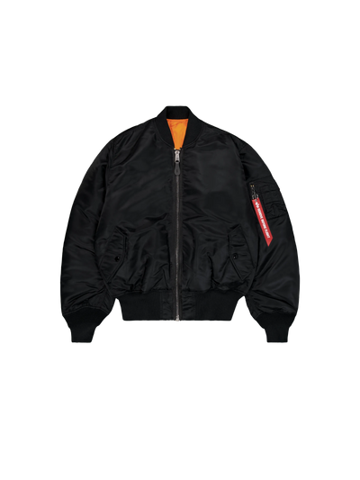 Giubbotto Alpha Industries Black da Uomo 100101 ma 1 heritage