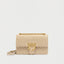 Borsa Pinko Beige C50q da Donna love one classic nappa chevron 100941a0gk