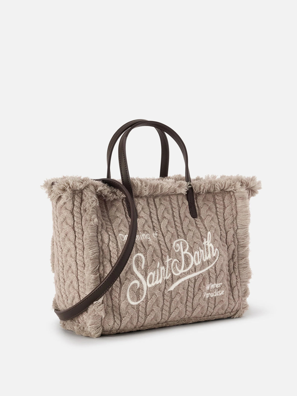 Borsa Mc2 Saint Barth Cable 11 da Donna colette wool braid n