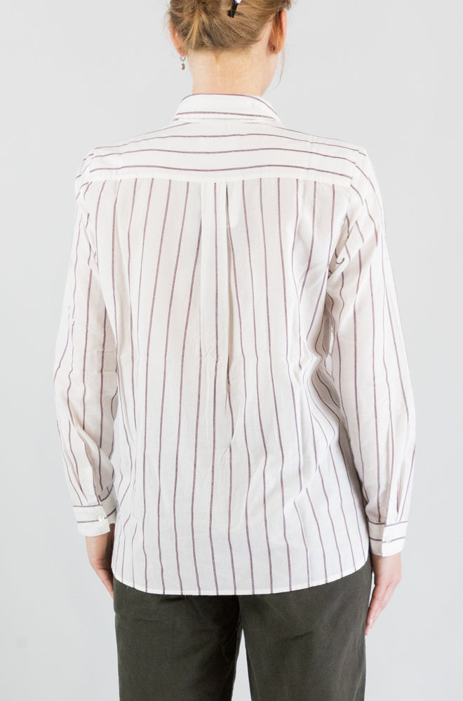 Camicia Des Petits Hauts Louisiana Prune da Donna tinette