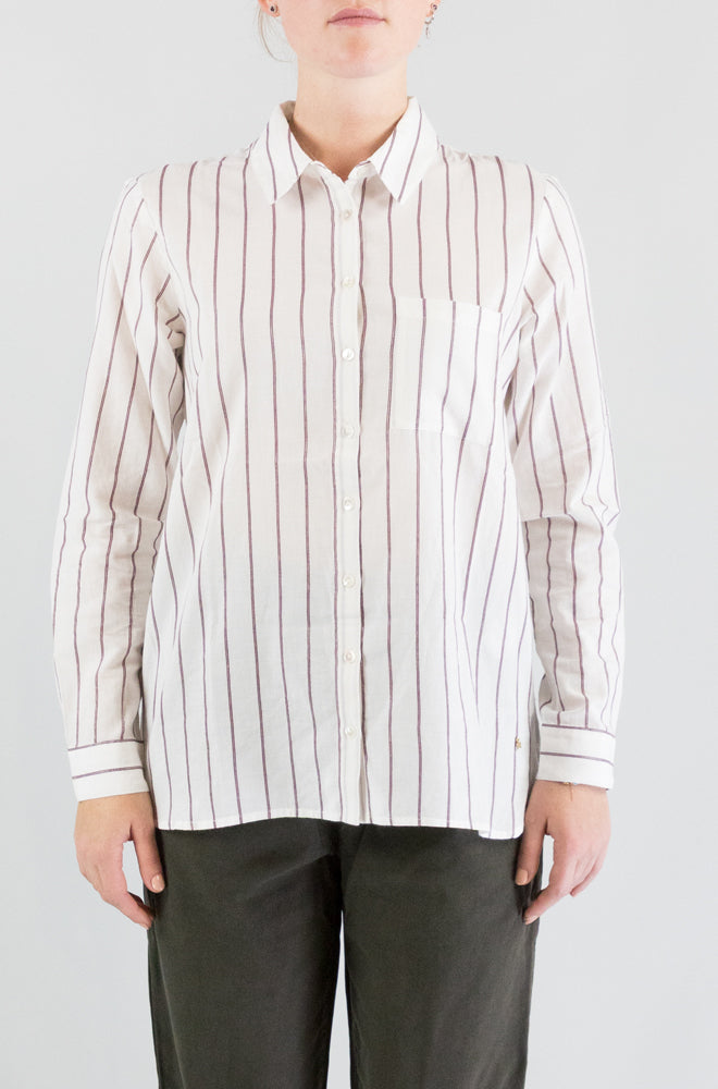 Camicia Des Petits Hauts Louisiana Prune da Donna tinette