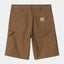 Pantalone Carhartt Wip Hamilton Brown Rinsed da Uomo i027942