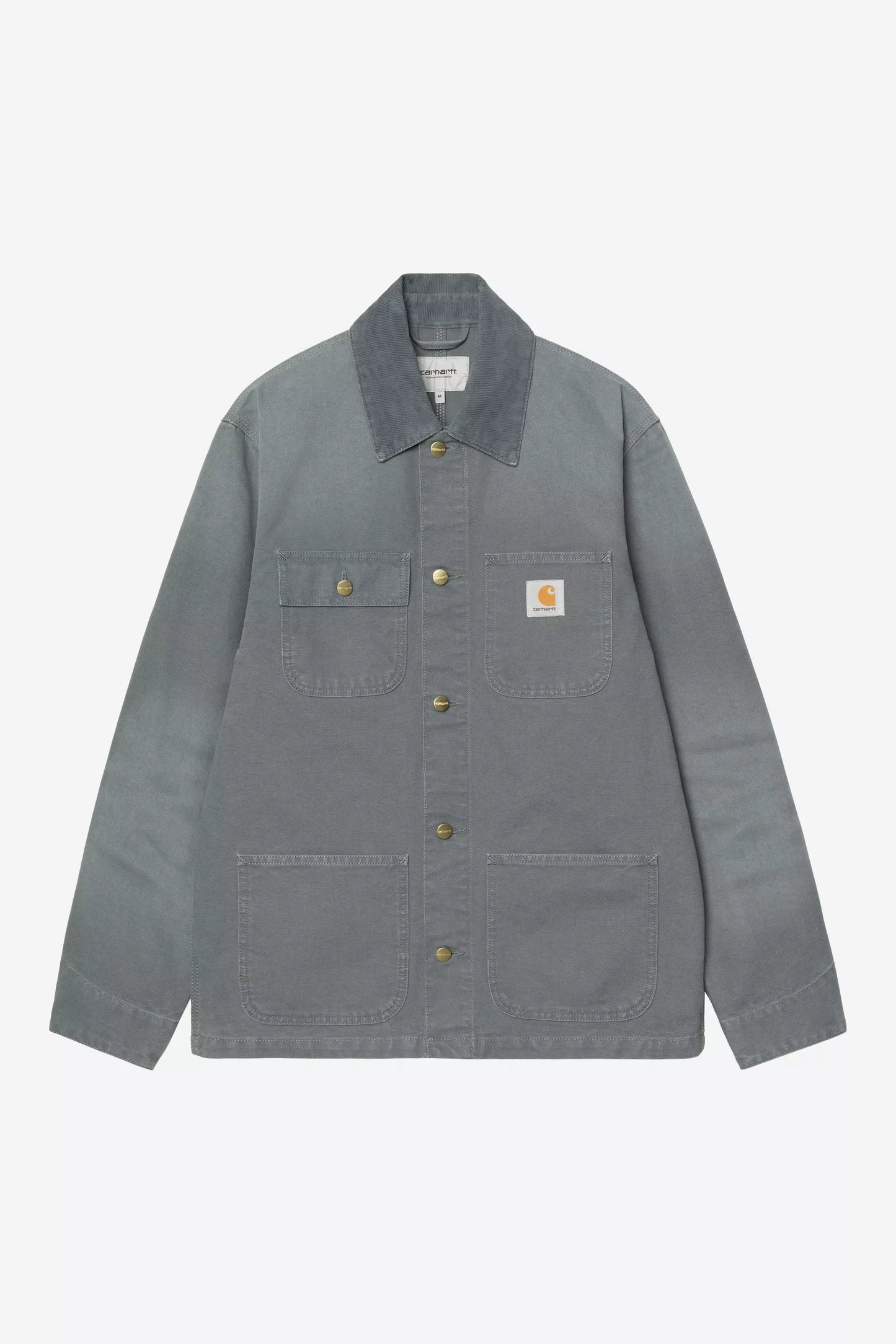 Giubbotto Carhartt Wip Cozy Blue Stone Canvas da Uomo i034787 michigan