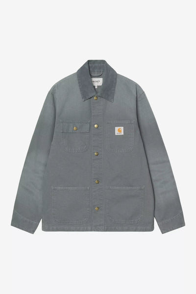 Giubbotto Carhartt Wip Cozy Blue Stone Canvas da Uomo i034787 michigan