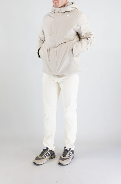Giacca Kway B2x Beige Cashmere da Uomo k8133dw jacko twill marmotta