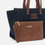 Borsa Mc2 Saint Barth large 659 Tartan Suede da Donna jour