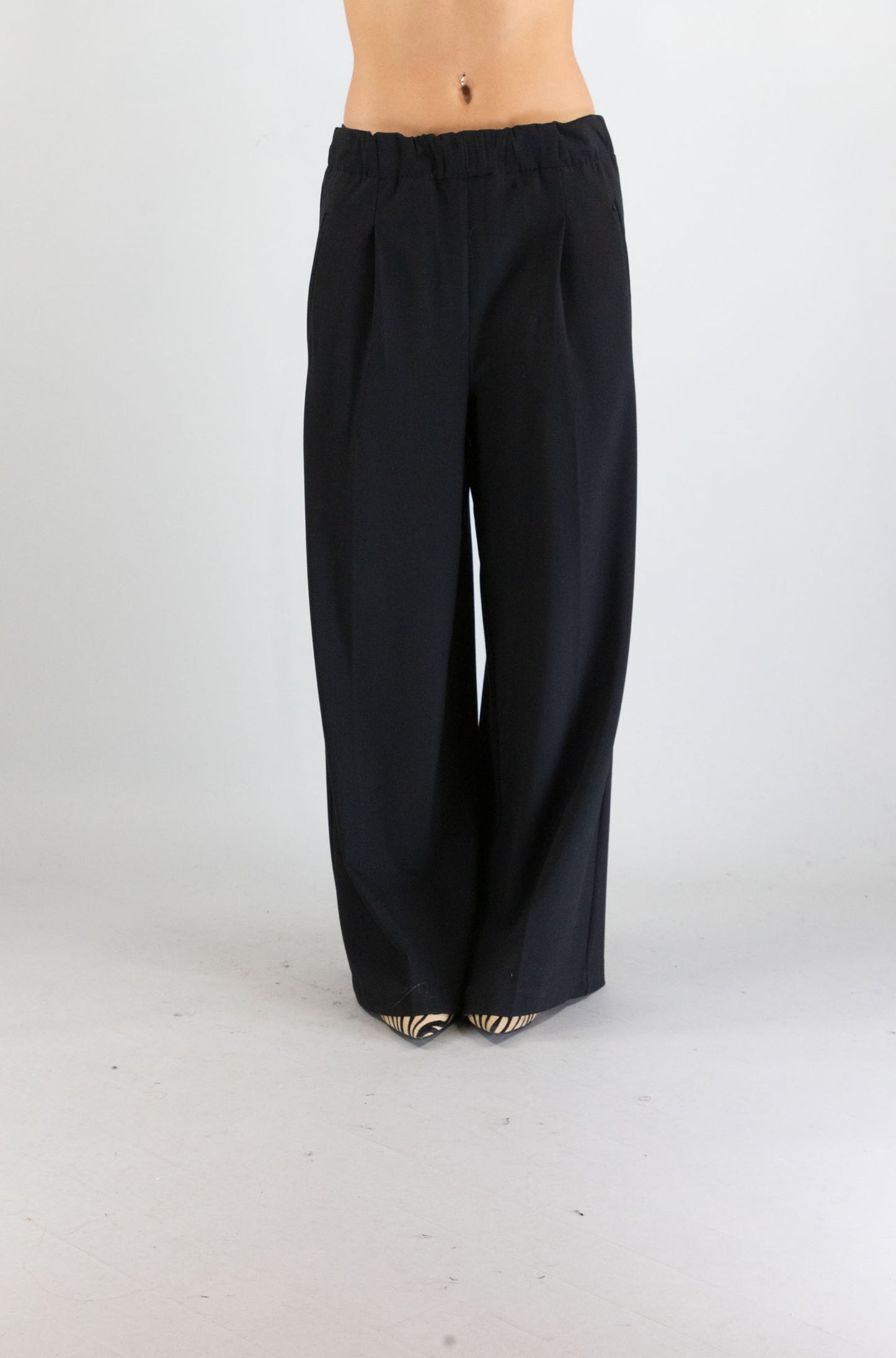 Pantalone Solotre Nero da Donna m1f0051