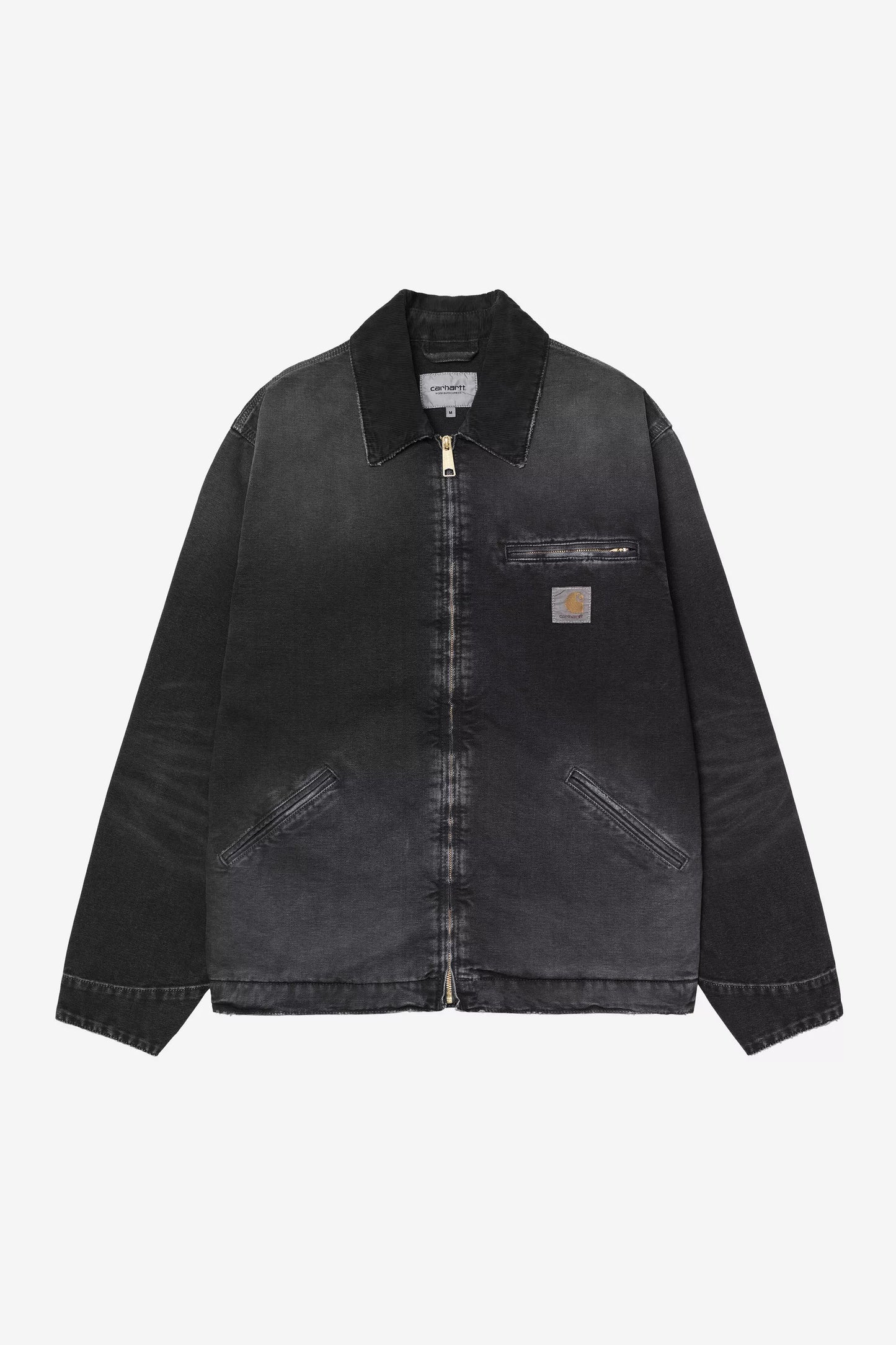 Giubbotto Carhartt Wip Black Destroy Wash da Uomo i035280 detroit OG