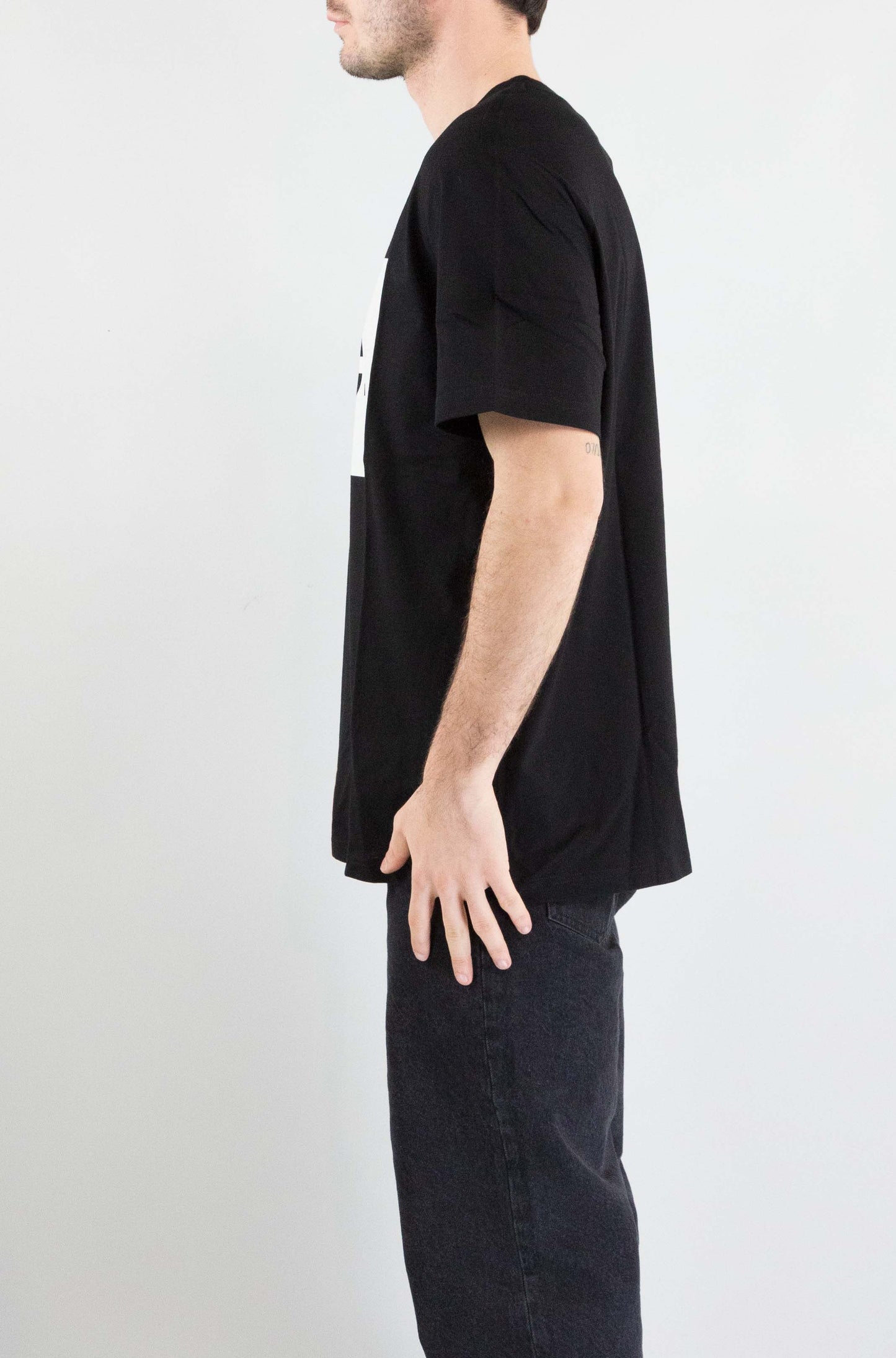 T-Shirt Apc Nero da Uomo cohbo h26530