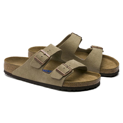Scarpa Birkenstock Taupe da Donna 951303 arizona sfb calzata s