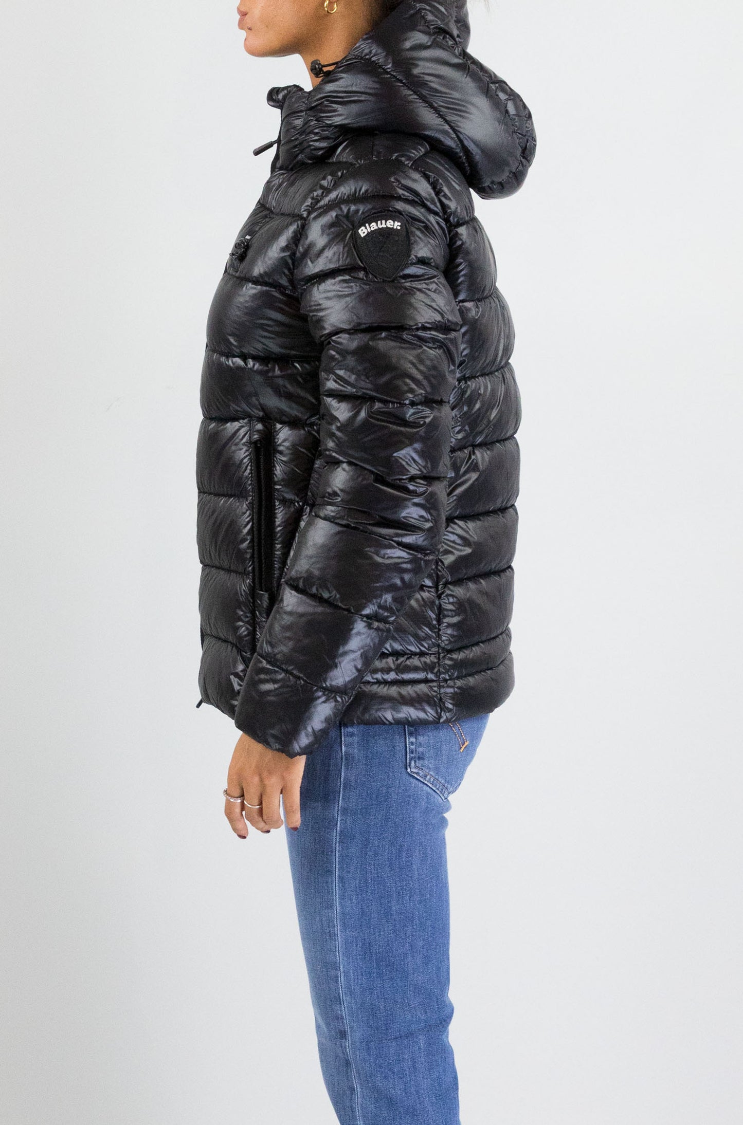 Giubbotto Blauer Nero da Donna 5wbldc02072 006648 caroll