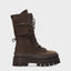 Scarpa Copenhagen Studios Chocolate da Donna lace up boot cph691 nabuck