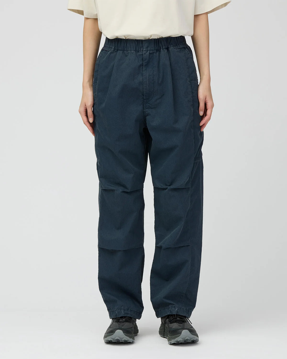 Pantalone Snow Peak Charcoal da Uomo pigment  washed