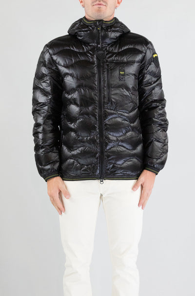 Giubbotto Blauer Nero da Uomo 25wbluc03074 006355 wave