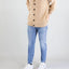 Maglia Amaranto Beige da Uomo b9f0117