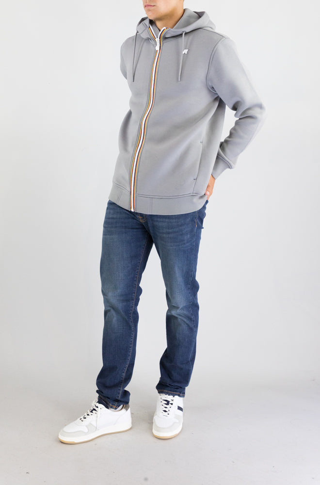Felpa Kway 411 Grey Frost da Uomo k2141dw rainer spacer