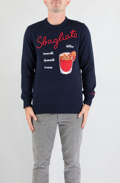 Maglia Mc2 Saint Barth Drink Sbagliato da Uomo heron