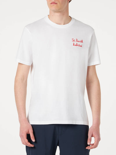 T-Shirt Mc2 Saint Barth St Barth Habitue da Uomo portofino