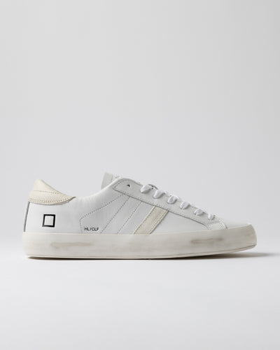 Scarpa Date White Milk da Uomo hill low calf