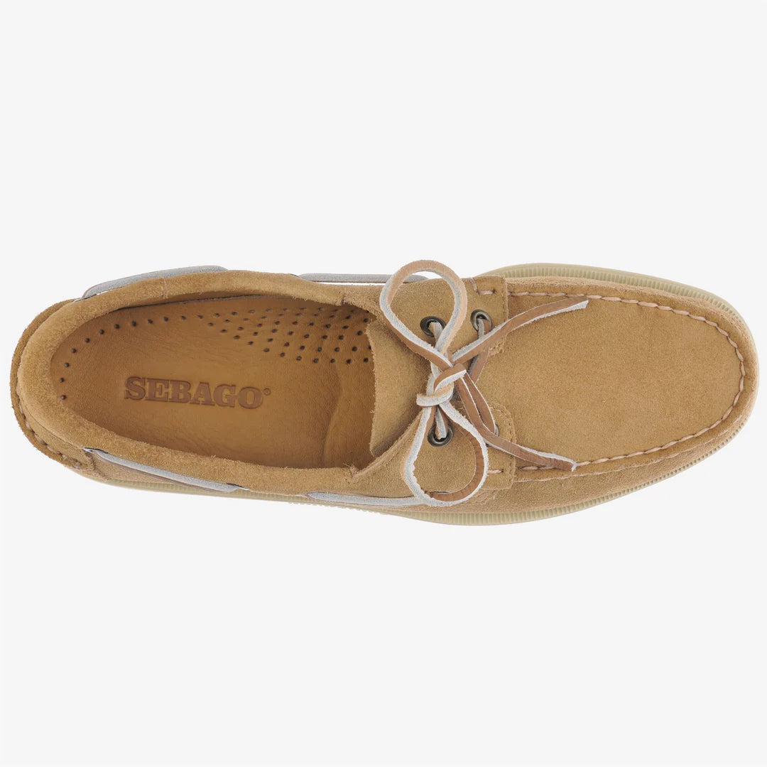 Scarpa Sebago W6f Beige Paint da Uomo 7111ptw portland flesh out