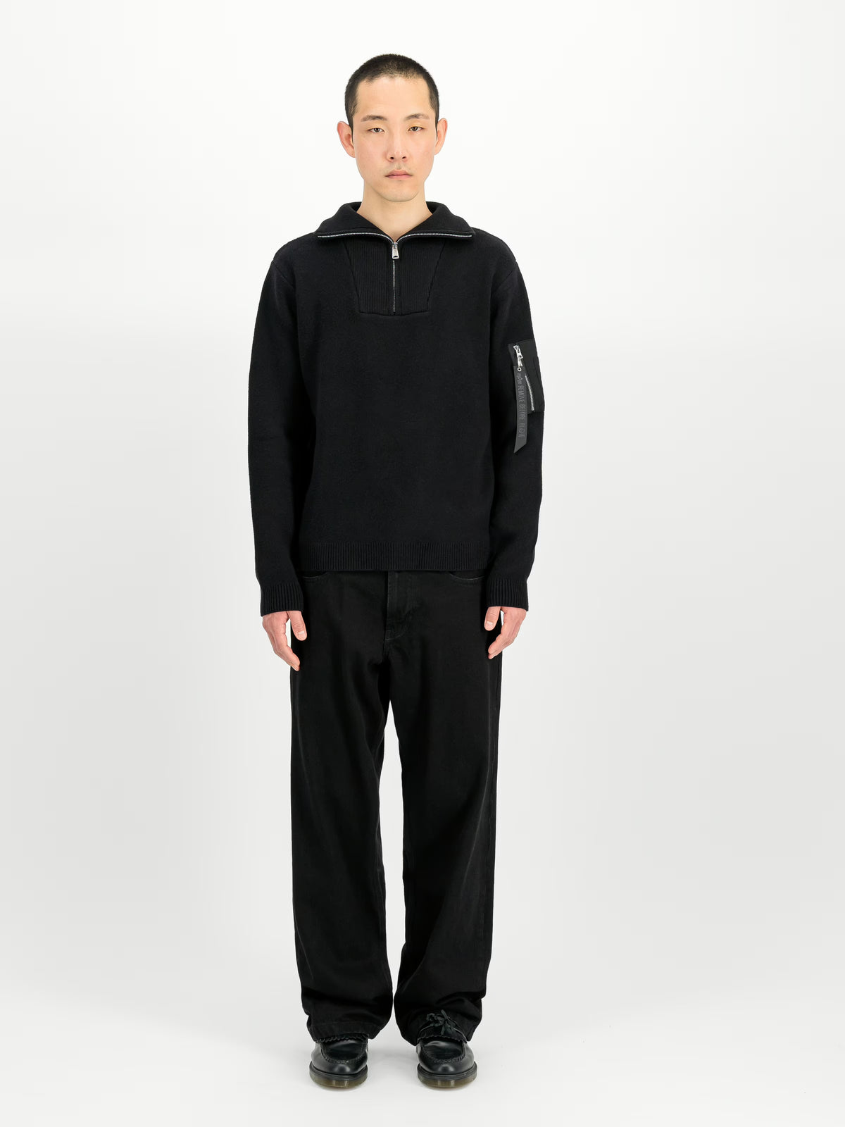 Maglia Alpha Industries Nero da Uomo 268402 troyer