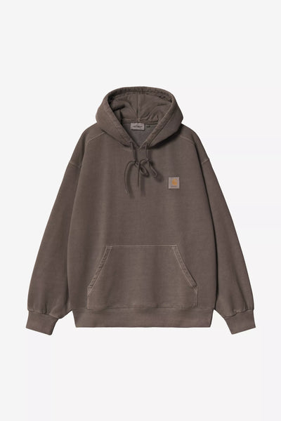 Felpa Carhartt Wip Tobacco da Uomo i029523 hooded vista