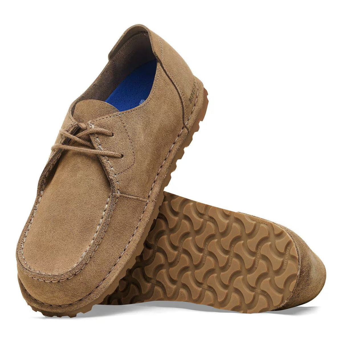 Scarpa Birkenstock Gray Taupe da Uomo 1034384 utti lace calzata narrow