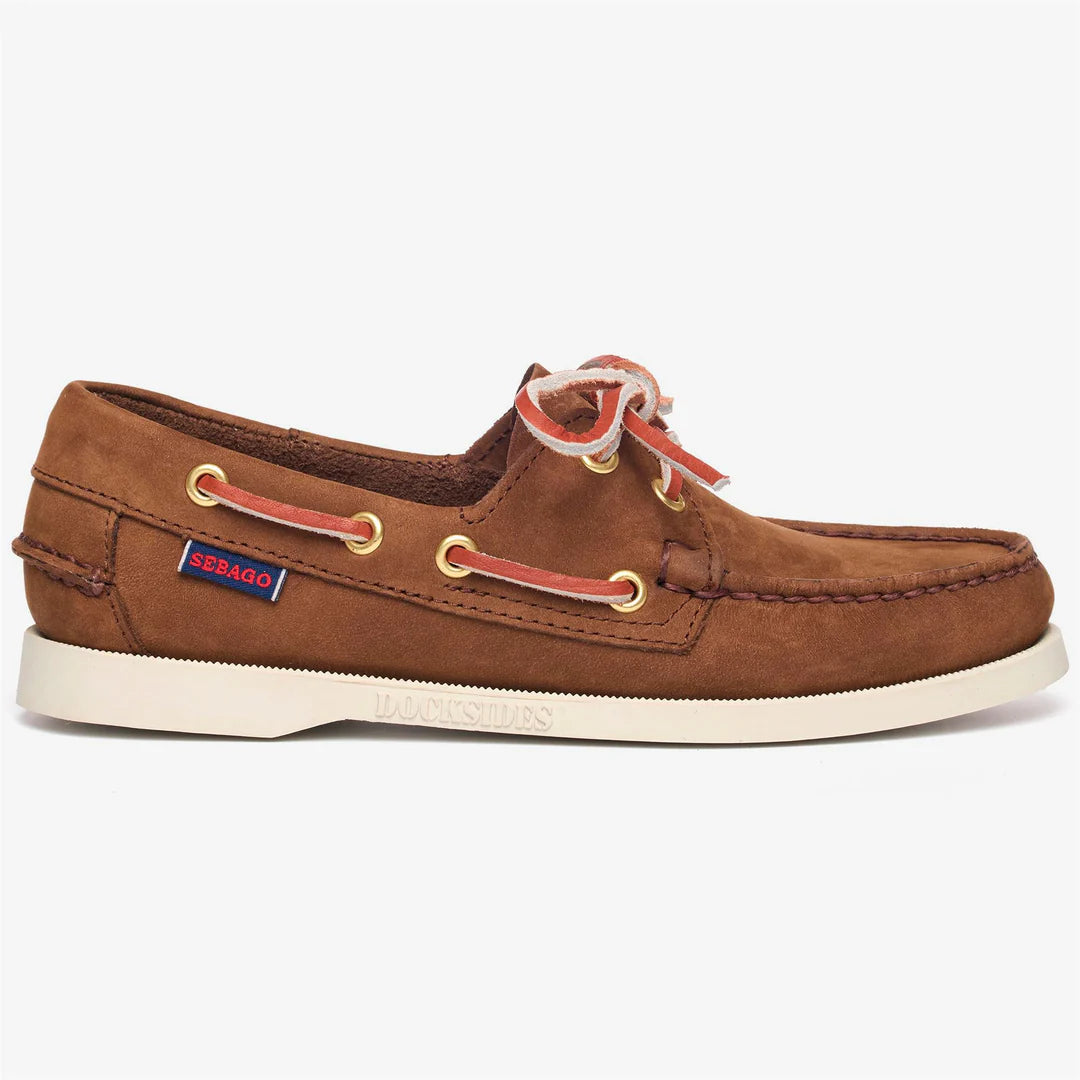 Scarpa Sebago Ac0 Brown Dk Yellow da Donna 74121sw portland nubuck