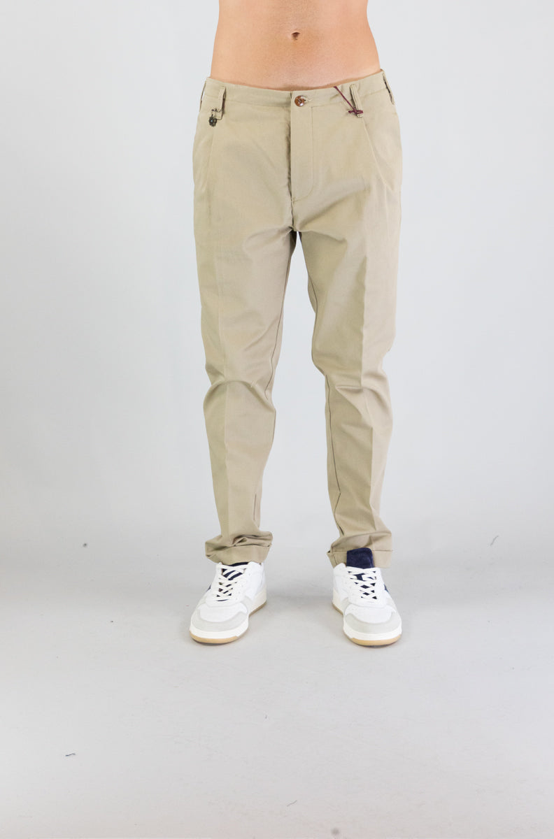 Pantalone Tela Cruda Corda da Uomo tc127p001co0447 uniform pleat