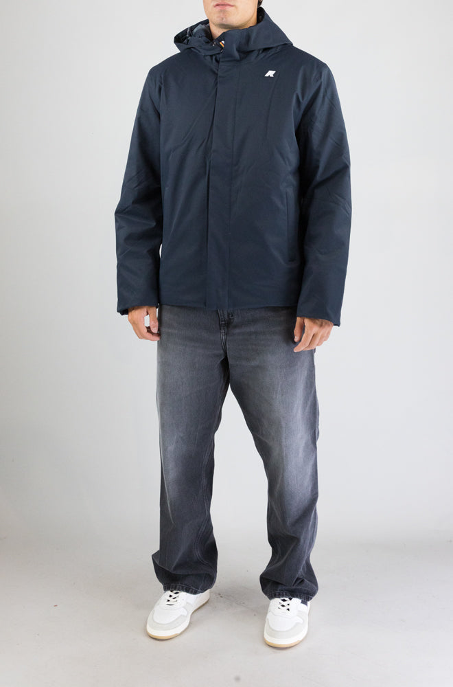 Giubbotto Kway Al9 Blue da Uomo k8133dw jacko twill marmotta