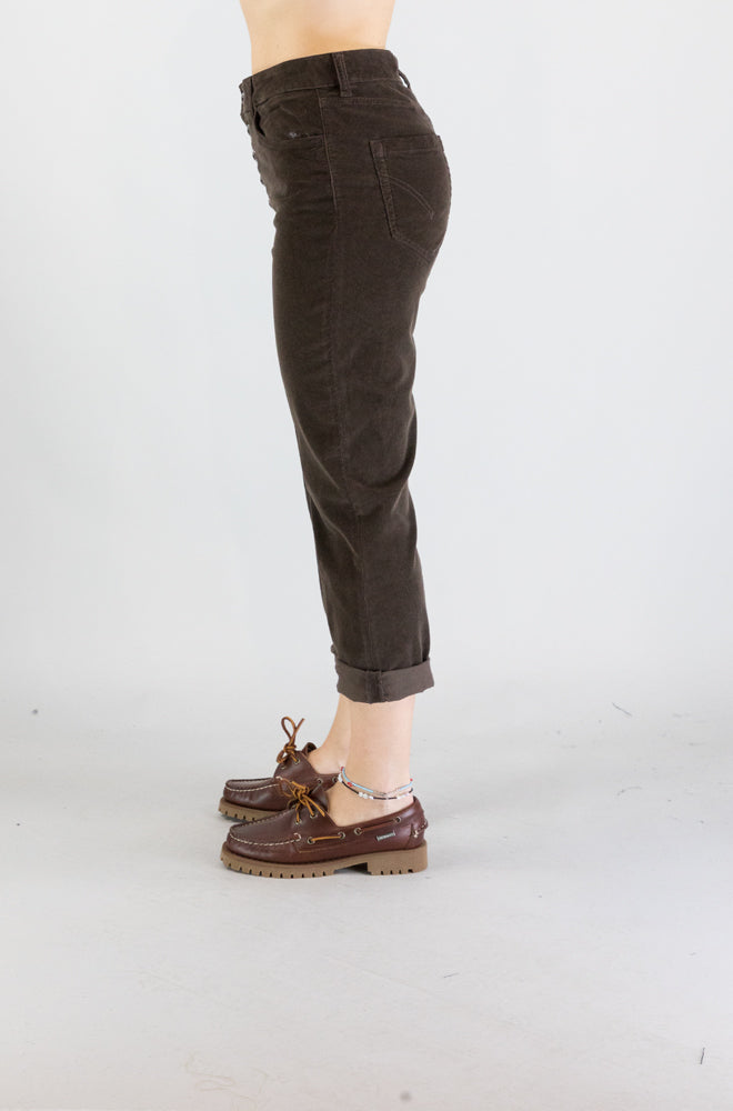 Pantalone Dondup Chocolate da Donna dp268b vs0030d bm5 koons