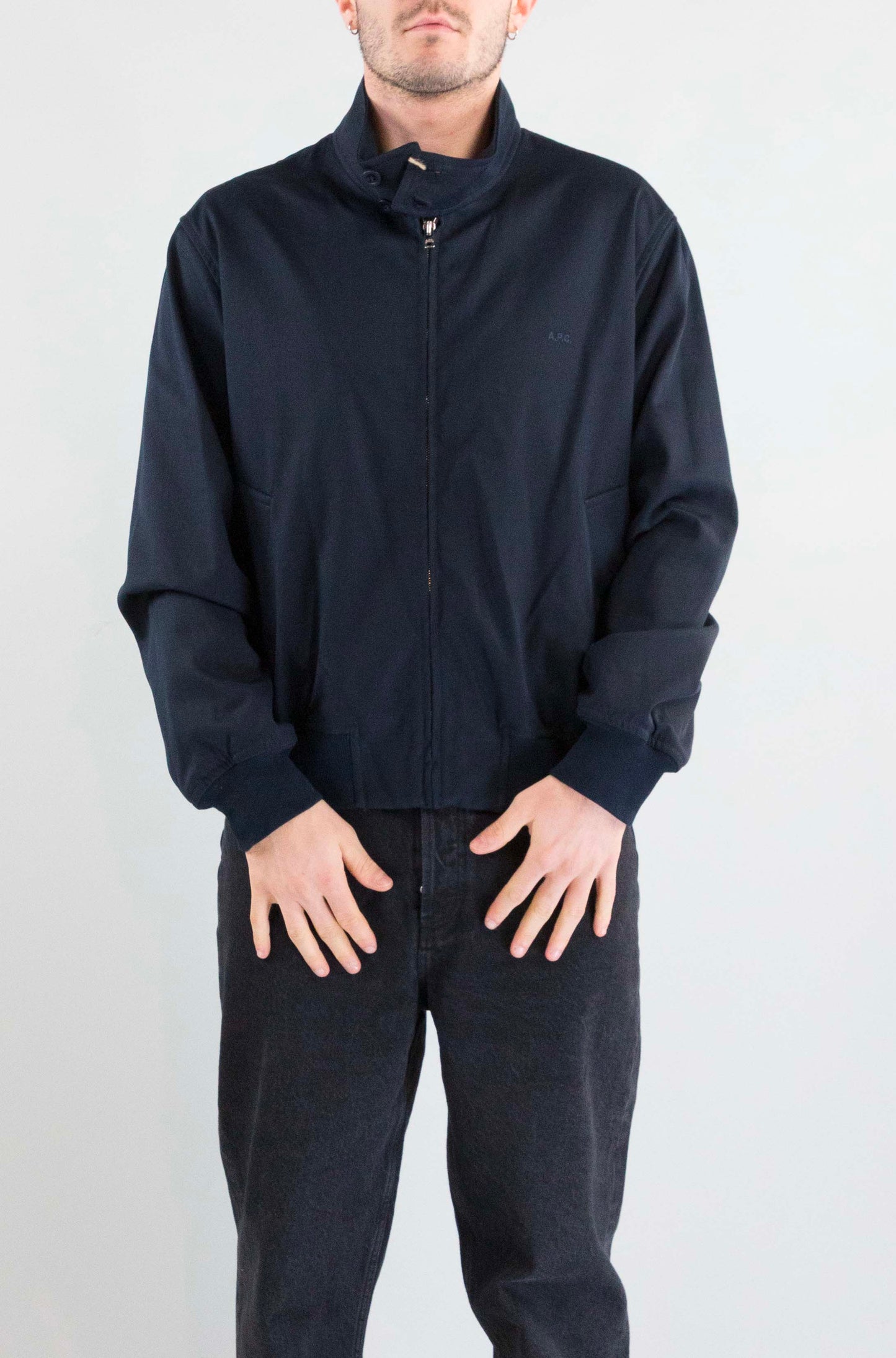 Giubbotto Apc Dark Navy da Uomo cohlc h32047 dave