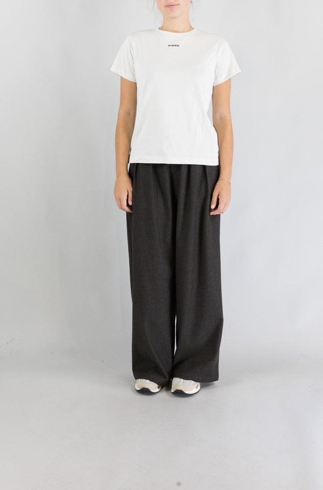 T-Shirt Pinko Bianco da Donna basico