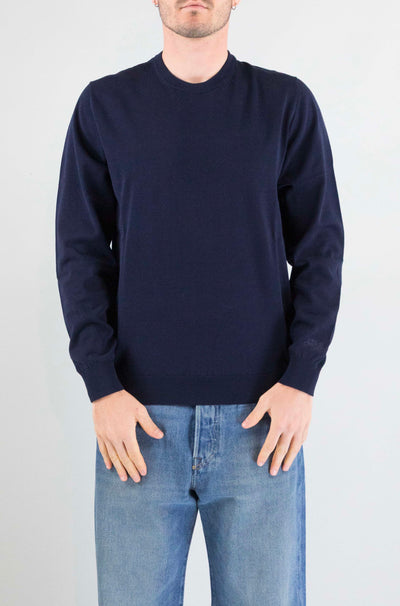 Felpa Mc2 Saint Barth Blue Navy da Uomo regent