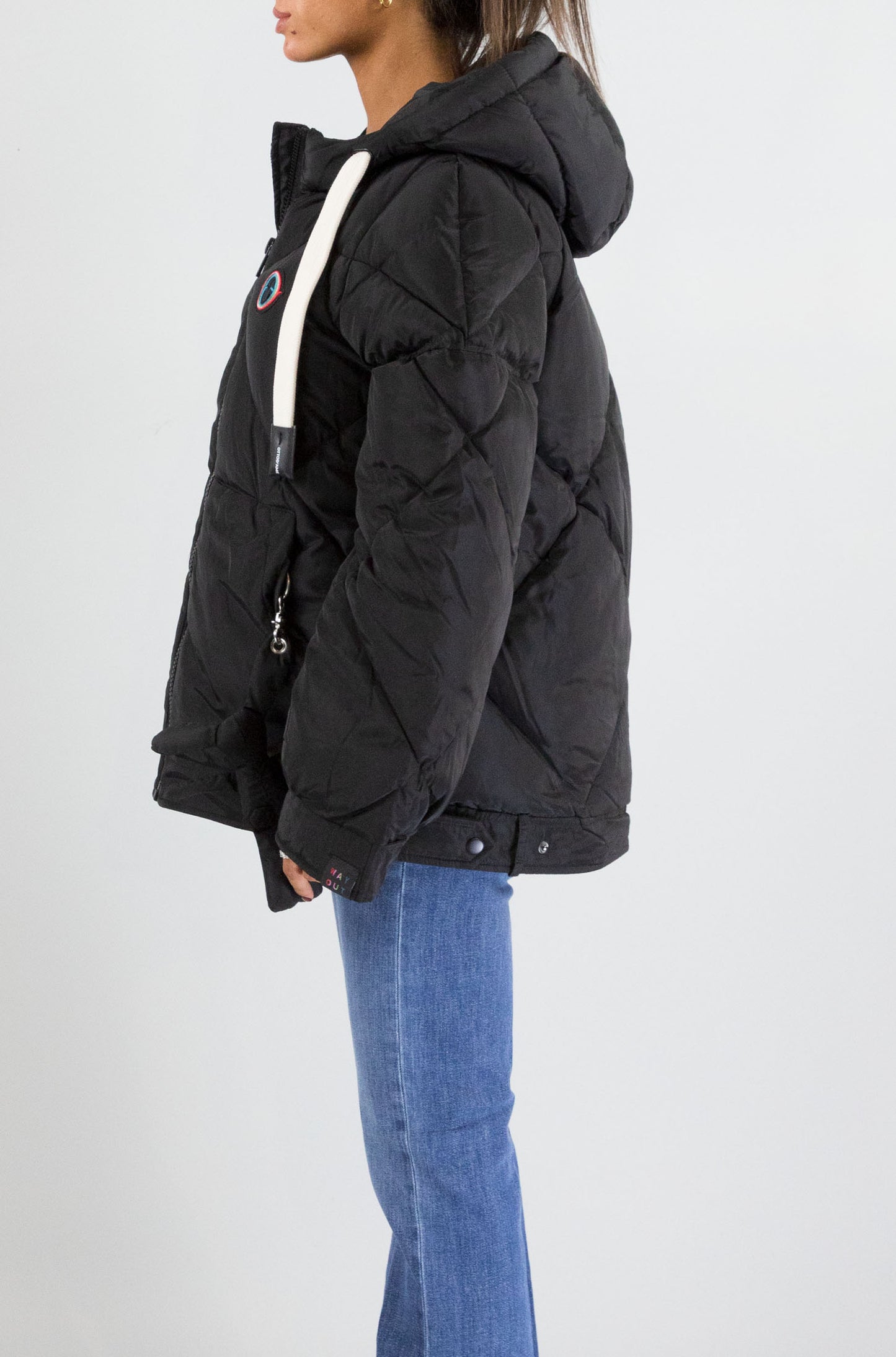 Giubbotto Ottod’Ame Nero da Donna og6135