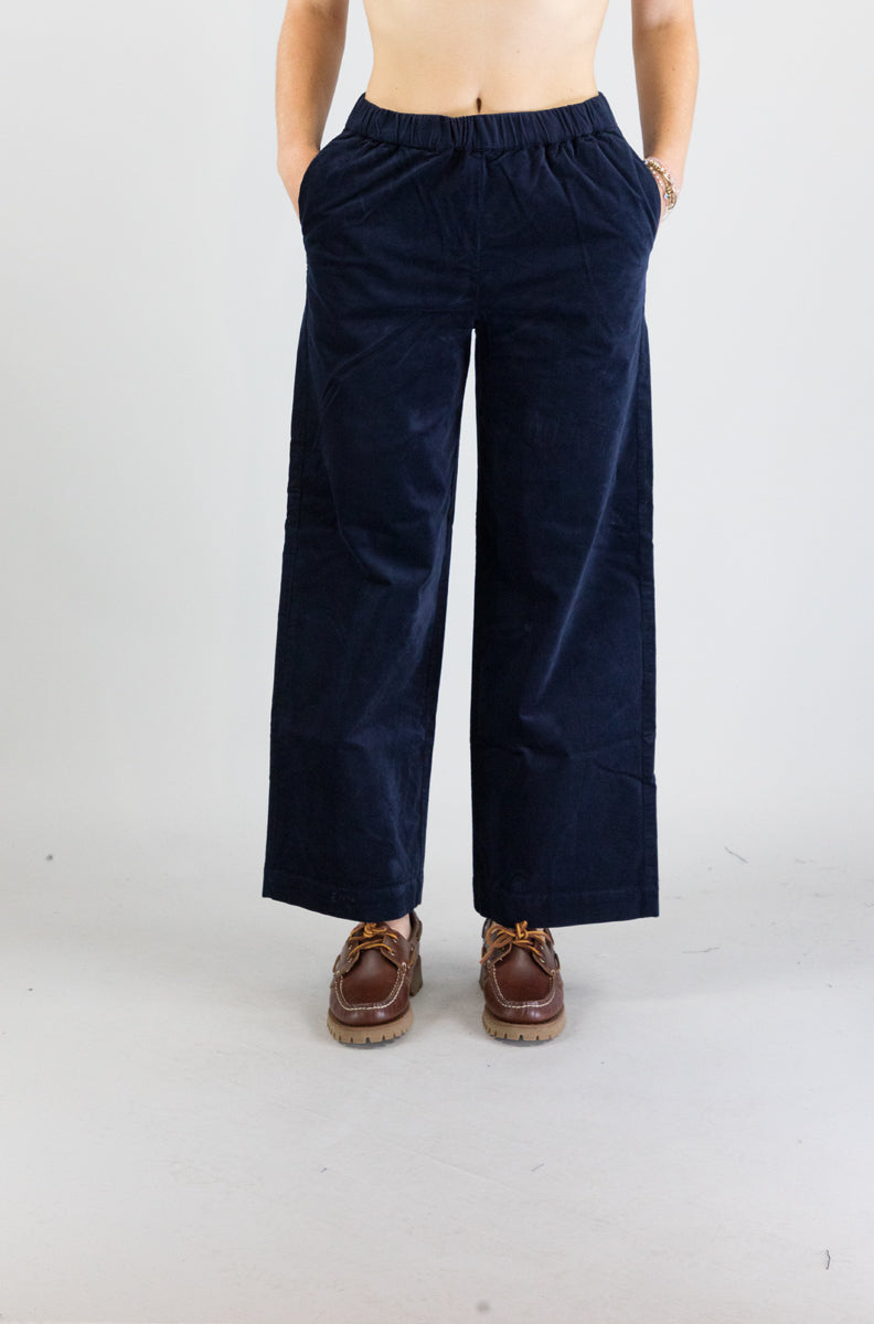 Pantalone Nice Things Navy da Donna wwx067