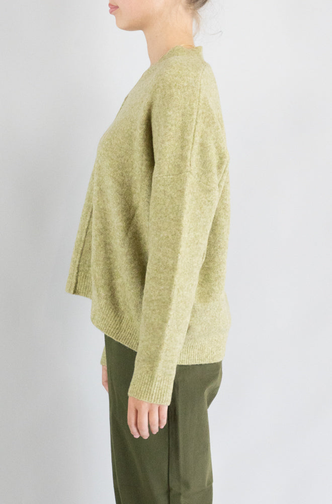 Maglia Nice Things Pastel Lime da Donna wkx012