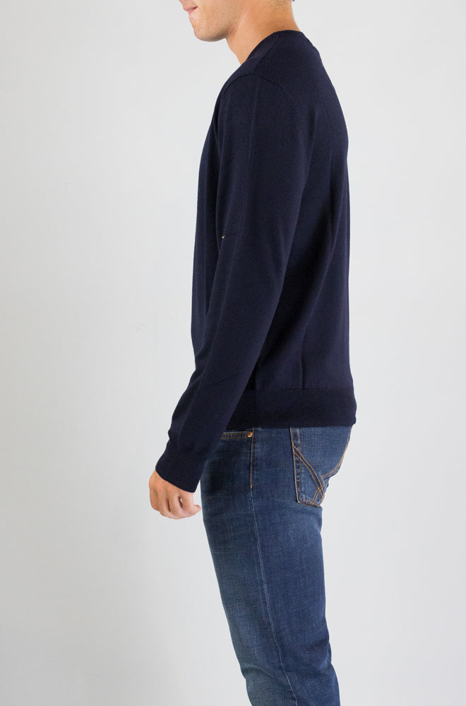 Maglia Apc Dark Navy da Uomo wvawm h23483 matthieu