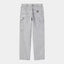 Pantalone Carhartt Wip Black Chalk Wash da Uomo i035826