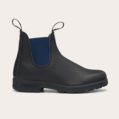 Scarpa Blundstone Black Leather da Uomo 1917