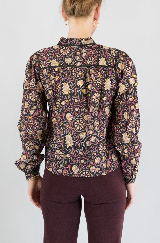 Blusa Maison Hotel Noir da Donna GERALDINE