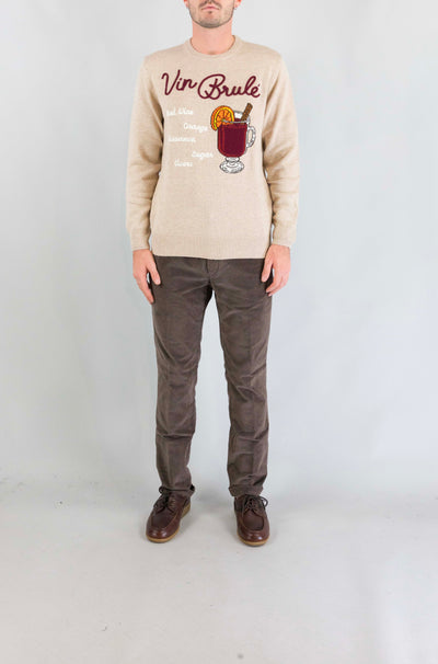Maglia Mc2 Saint Barth Drink Vin Brule da Uomo heron