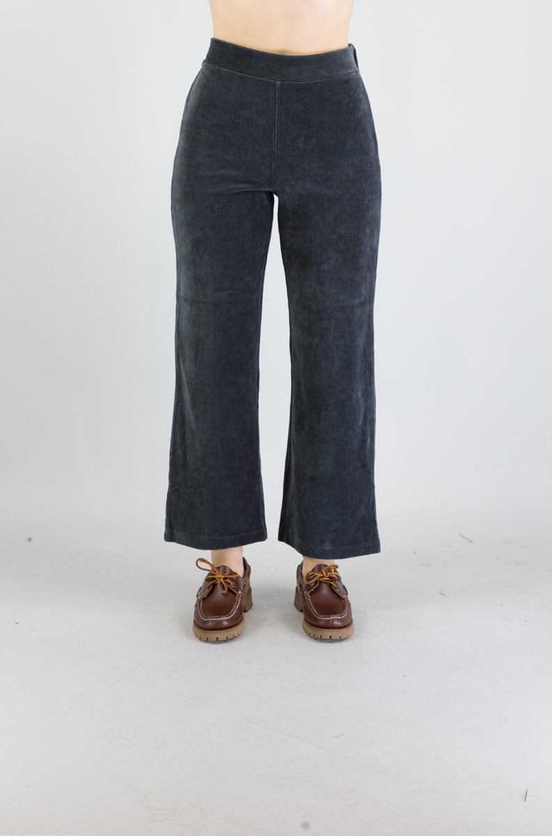 Pantalone Nice Things Mid Grey da Donna wjx016
