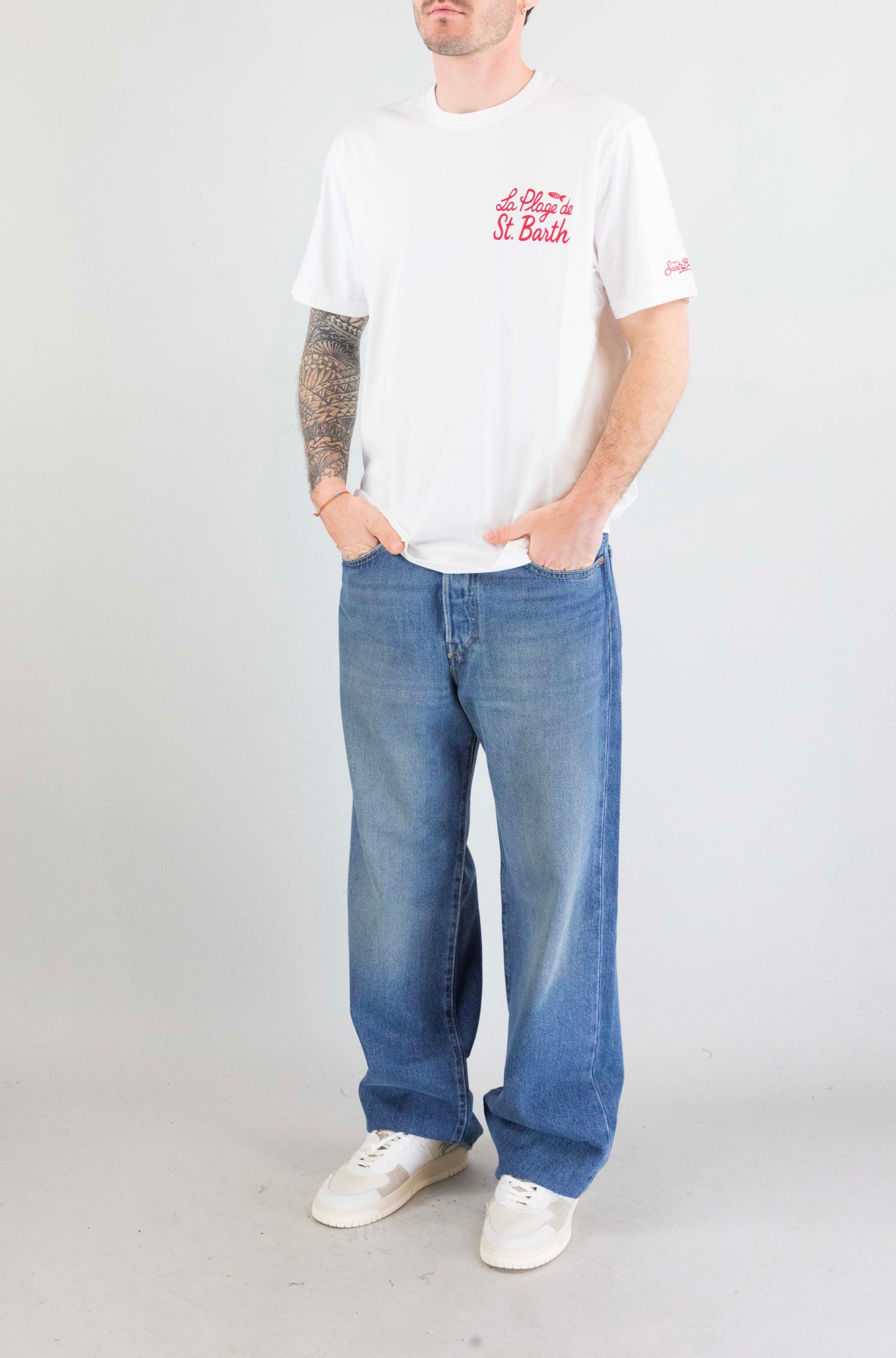 T-Shirt Mc2 Saint Barth Plage da Uomo portland