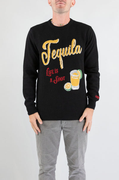 Maglia Mc2 Saint Barth Tequila Shot da Uomo heron 00321i
