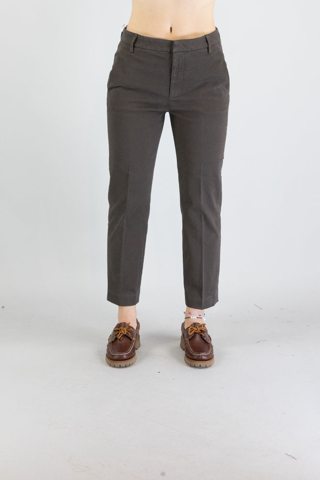 Pantalone Dondup Chocolate da Donna dp576z gse043d ptd nima