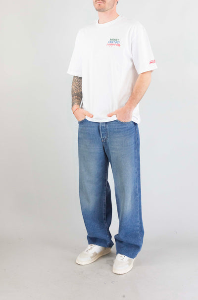 T-Shirt Mc2 Saint Barth Money Happiness da Uomo delmar oversize