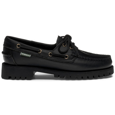 Scarpa Sebago Black 924 da Donna 2ir0 ranger wax